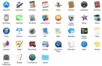 Photographie - 5 types d'icônes dans OS X Finder Yosemite