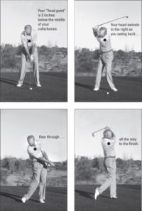 Photographie - Une collection d'images de l'amélioration de votre swing de golf en une journée pour les nuls