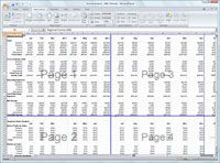 Réglage des sauts de page dans Excel 2007