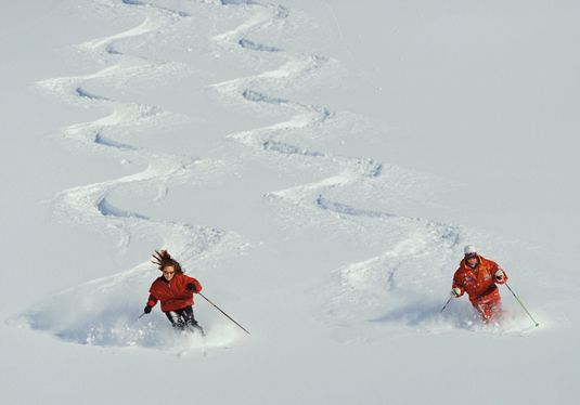 Photographie - Ski alpin aux Jeux olympiques d'hiver