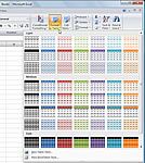 Application d'un style de table à une table Excel 2007