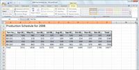 Application d'un style de table à une table Excel 2007