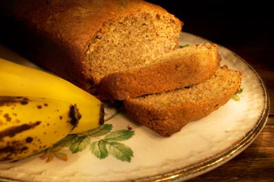 Photographie - Banana écrou recette de pain pour ceux avec IBS