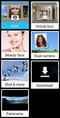 Photographie - Notions de base de 5 de mode caméra les paramètres de le Samsung Galaxy