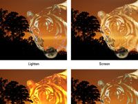 Les modes de fusion dans Photoshop Elements 11