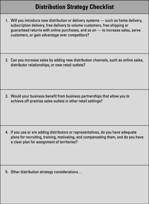 Photographie - Plan de marketing de l'entreprise: les stratégies de distribution, de tarification et de promotion