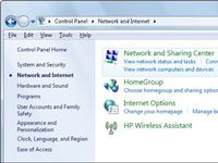 Modification des paramètres de connexion de groupe résidentiel sur un réseau de Windows 7 à la maison