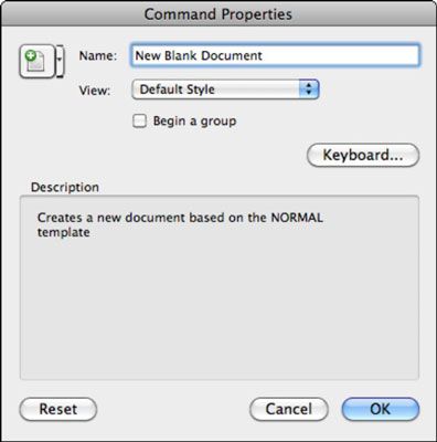 Photographie - Modification de boutons de la barre dans Office 2011 pour Mac
