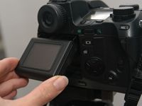 L'extraction d'un appareil photo numérique's lcd viewfinder