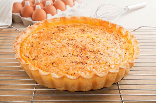 Tarte au fromage (quiche au fromage)