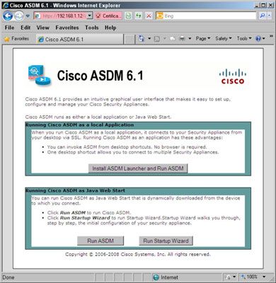Photographie - Appliance de sécurité adaptative (asa) assistant de configuration Cisco