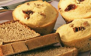 Photographie - Cranberry muffins de farine de maïs recette