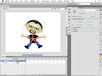 Créer animation flash avec des poses de CS5