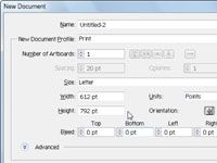 Créer de nouveaux documents dans Adobe CS5 illustrateur