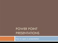 Affichez votre présentation PowerPoint 2007