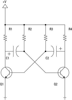 Photographie - Composants électroniques: circuits oscillateurs