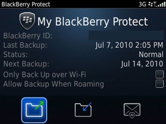 Mon BlackBerry Protect.