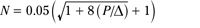 L'équation pour calculer les proportions de négociation ratio fixe.