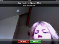 Photographie - Pour les aînés: accepter un appel FaceTime sur iPad 2
