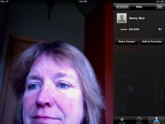 Photographie - Pour les aînés: explorer FaceTime sur iPad 2