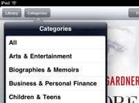 Pour les aînés: trouver des livres pour iPad 2 à iBooks