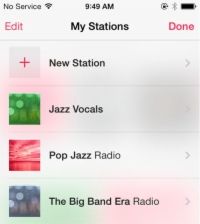 Pour les personnes âgées: la façon de modifier une station de radio itunes sur iPad