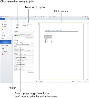 Photographie - Pour les personnes âgées: la façon d'imprimer votre travail dans Microsoft Office