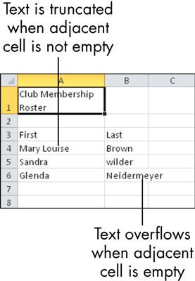 Photographie - Pour les aînés: comment ramer hauteur et la largeur de la colonne dans Microsoft Excel
