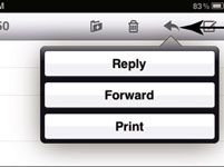 Photographie - Pour les aînés: répondre aux e-mail sur iPad 2