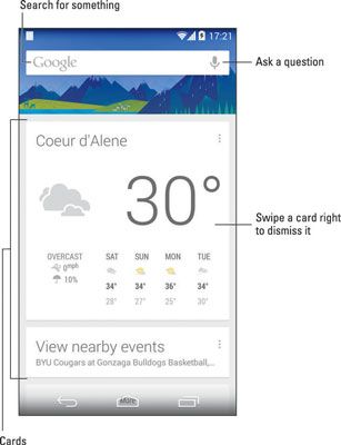 Photographie - Google maintenant sur votre téléphone Android