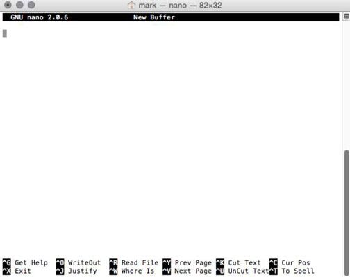 Photographie - Programmes Unix pratique dans OS X Yosemite