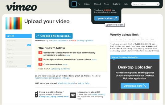 Photographie - Organisez votre vidéo mobile sur Vimeo
