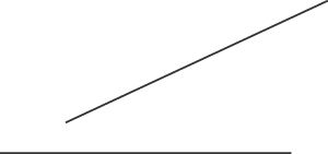 Ces segments de ligne Don't intersect, but they aren't parallel.