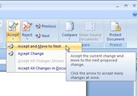 Comment accepter ou rejeter les modifications dans les documents Word 2007