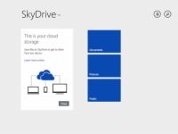 Comment accéder aux fenêtres 8.1 SkyDrive métro carrelée
