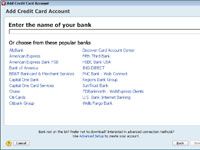 Comment ajouter un compte de carte de crédit dans Quicken 2012
