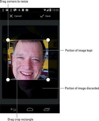 Photographie - Comment ajouter une image à un contact du téléphone Android