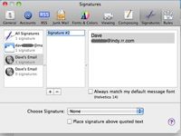 Comment ajouter une signature à vos Apple Mail e-mails