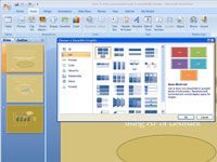 Comment ajouter des listes à puces de diagrammes dans PowerPoint 2007