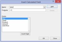 Comment ajouter des champs calculés à pivoter tableaux dans Excel 2013