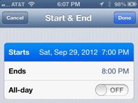 Comment ajouter des entrées d'agenda sur votre iPhone 5
