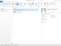 Comment ajouter des contacts dans Outlook 2013