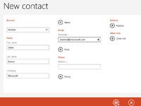 Comment ajouter des contacts aux fenêtres 8 personnes App