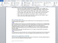 Comment ajouter des notes ou de fin d'un mot 2010 Document