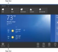 Comment ajouter des emplacements pour les fenêtres d'applications 8.1 météo