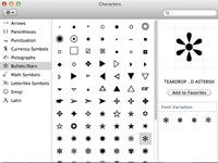 Comment ajouter des caractères spéciaux et cachés dans iBooks Author