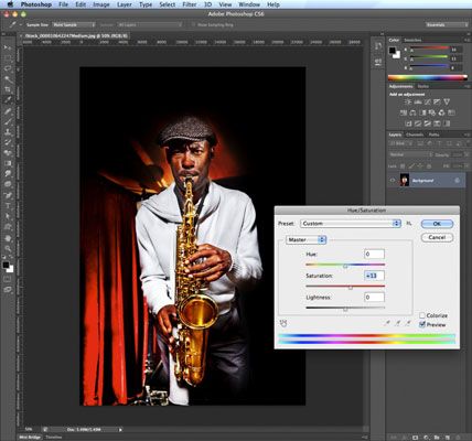 Comment ajuster la taille, la couleur et le contraste dans Photoshop CS6