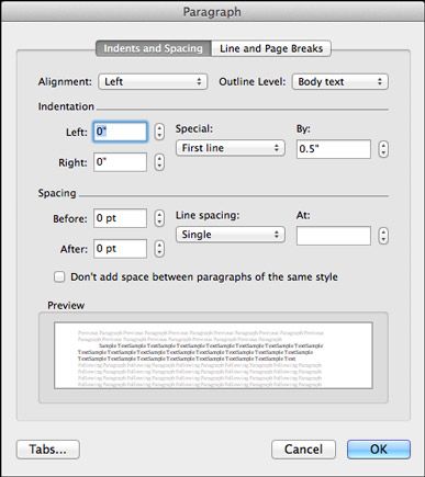Photographie - Comment ajuster l'espacement dans Word 2011 pour Mac
