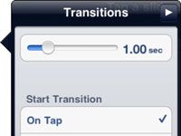 Comment animer les transitions dans l'application Keynote pour iPad