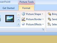 Comment appliquer une forme d'image dans PowerPoint 2007